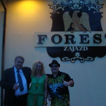 Zajazd Forest Wegrów Exterior foto